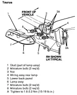 Предварительный просмотр 1320 страницы Ford Taurus Manual