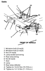 Предварительный просмотр 1321 страницы Ford Taurus Manual