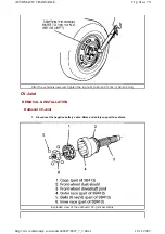 Предварительный просмотр 1497 страницы Ford Taurus Manual