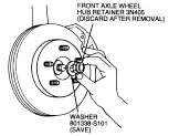 Предварительный просмотр 1619 страницы Ford Taurus Manual