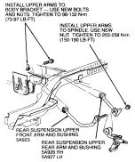 Предварительный просмотр 1833 страницы Ford Taurus Manual