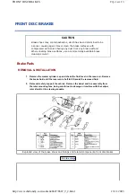 Предварительный просмотр 1915 страницы Ford Taurus Manual