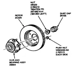 Предварительный просмотр 1985 страницы Ford Taurus Manual