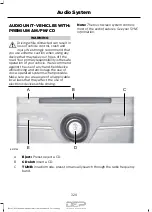 Предварительный просмотр 323 страницы Ford Taurus2017 Owner'S Manual