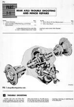 Предварительный просмотр 197 страницы Ford THUNDERBIRD 1960 Shop Manual