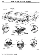 Предварительный просмотр 349 страницы Ford THUNDERBIRD 1960 Shop Manual