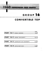 Предварительный просмотр 370 страницы Ford THUNDERBIRD 1960 Shop Manual