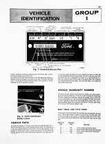 Предварительный просмотр 5 страницы Ford Thunderbird 1966 Shop Manual