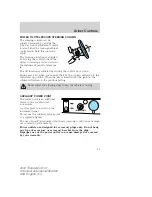 Предварительный просмотр 39 страницы Ford Thunderbird 2004 Owner'S Manual