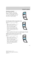 Preview for 116 page of Ford Town Car 2006 Owner'S Manual