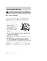 Preview for 191 page of Ford Town Car 2006 Owner'S Manual