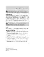 Preview for 200 page of Ford Town Car 2006 Owner'S Manual