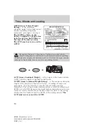 Preview for 217 page of Ford Town Car 2006 Owner'S Manual