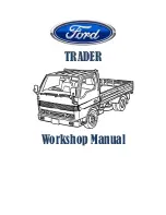 Предварительный просмотр 1 страницы Ford TRADER Workshop Manual