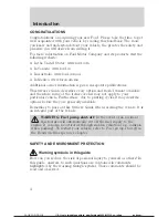 Preview for 4 page of Ford transit connect 2012 User Manual