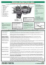 Preview for 3 page of Ford Transit Connect 2021 Instruction Card