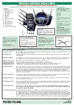 Preview for 5 page of Ford Transit Connect 2021 Instruction Card