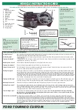 Preview for 9 page of Ford Transit Connect 2021 Instruction Card