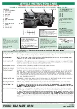 Preview for 13 page of Ford Transit Connect 2021 Instruction Card