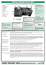 Preview for 14 page of Ford Transit Connect 2021 Instruction Card