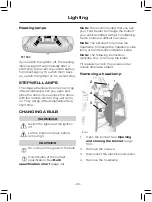 Предварительный просмотр 35 страницы Ford Transit VM 430 Handbook