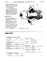 Предварительный просмотр 34 страницы Ford Truck 1975 Shop Manual