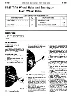 Предварительный просмотр 37 страницы Ford Truck 1975 Shop Manual