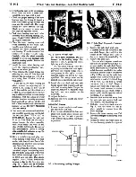 Предварительный просмотр 47 страницы Ford Truck 1975 Shop Manual