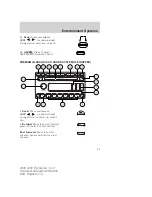 Предварительный просмотр 21 страницы Ford U137 Excursion 2005 Owner'S Manual