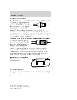 Предварительный просмотр 62 страницы Ford U137 Excursion 2005 Owner'S Manual