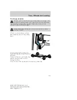 Preview for 143 page of Ford U137 Excursion 2005 Owner'S Manual