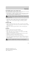 Preview for 223 page of Ford U137 Excursion 2005 Owner'S Manual