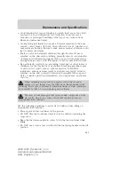 Preview for 241 page of Ford U137 Excursion 2005 Owner'S Manual