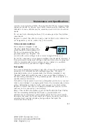 Preview for 243 page of Ford U137 Excursion 2005 Owner'S Manual