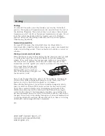 Preview for 110 page of Ford u207 explorer sport Owner'S Manual