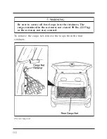 Предварительный просмотр 116 страницы Ford Villager Owner'S Manual