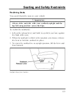 Предварительный просмотр 127 страницы Ford Villager Owner'S Manual