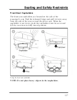 Предварительный просмотр 131 страницы Ford Villager Owner'S Manual