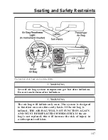 Предварительный просмотр 151 страницы Ford Villager Owner'S Manual