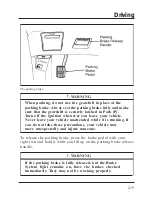 Предварительный просмотр 223 страницы Ford Villager Owner'S Manual