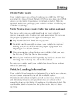 Предварительный просмотр 231 страницы Ford Villager Owner'S Manual