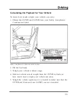 Предварительный просмотр 235 страницы Ford Villager Owner'S Manual