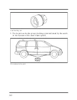 Предварительный просмотр 266 страницы Ford Villager Owner'S Manual