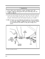 Предварительный просмотр 268 страницы Ford Villager Owner'S Manual