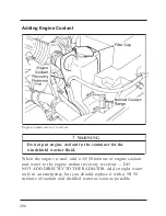 Предварительный просмотр 290 страницы Ford Villager Owner'S Manual