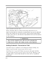 Предварительный просмотр 296 страницы Ford Villager Owner'S Manual