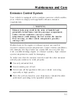 Предварительный просмотр 317 страницы Ford Villager Owner'S Manual