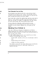 Предварительный просмотр 7 страницы Ford Windstar Owner'S Manual