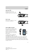 Предварительный просмотр 31 страницы Ford Zephyr 2006 Owner'S Manual