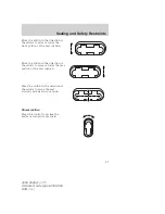 Предварительный просмотр 97 страницы Ford Zephyr 2006 Owner'S Manual